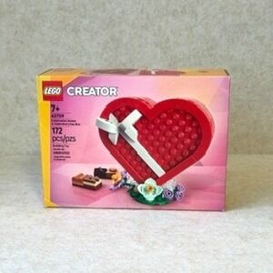 LEGO Creator Valentine's Day Heart Box Set 40759 Building Toy 172 Pcs New